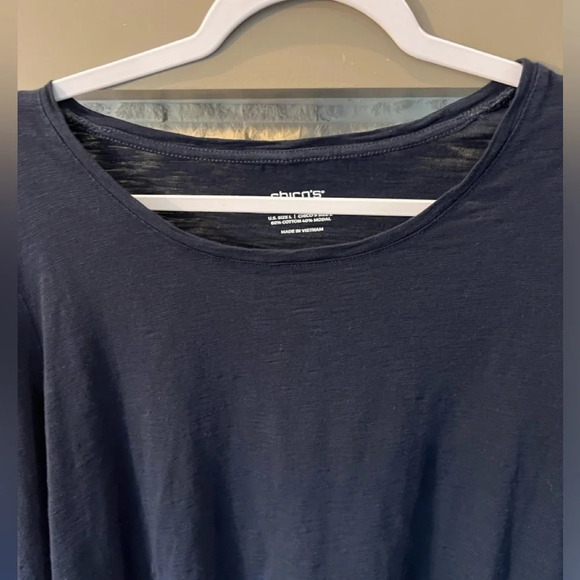 Chico's size Large Ultimate tee, comfortable cotton - Picture 3 of 7